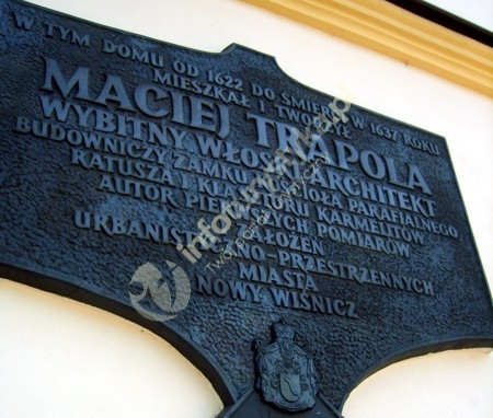 Tablica poświęcona Marcinowi Trapoli