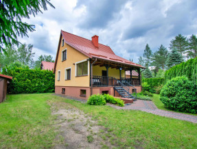 Całoroczny dom na Mazurach nad jeziorem Nożyce