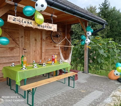 Agroturystyka na Zielonym Wzgórzu  w miejscowości Wolica Druga - Chata z bali