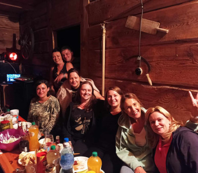 Agroturystyka na Zielonym Wzgórzu  w miejscowości Wolica Druga - Chata z bali