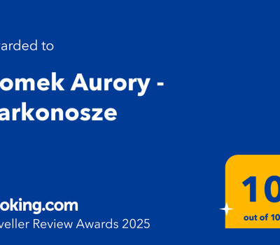 Domek Aurory  w miejscowości Jeżów Sudecki - Certyfikat