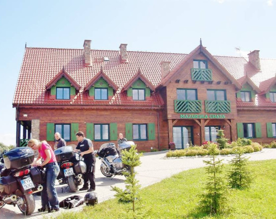 Hotelik Mazurska Chata w miejscowości Mikołajki