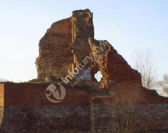 Zamek w Bobrownikach Nad Wisłą  w miejscowości Bobrowniki
