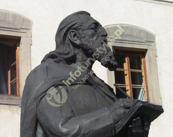 Pomnik Jana Matejki w miejscowości Nowy Wiśnicz
