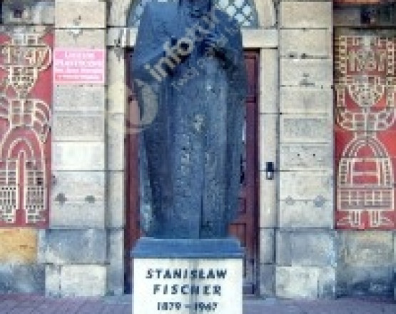 Pomnik profesora Stanisława Fischera w miejscowości Nowy Wiśnicz