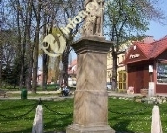 Figura św.Floriana w miejscowości Nowy Wiśnicz