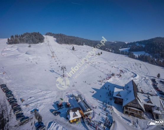 Stacja narciarska Koziniec-Ski w miejscowości Czarna Góra