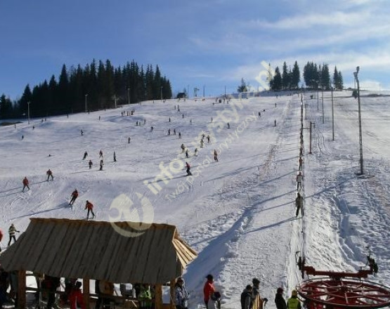 Wyciąg narciarski U Steni w miejscowości Gliczarów Górny