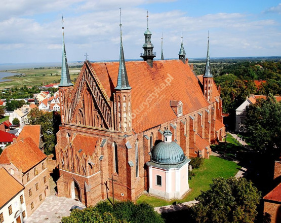 Wzgórze Katedralne w miejscowości Frombork
