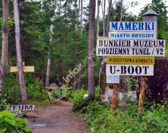 Kompleks bunkrów w Mamerkach w miejscowości Mamerki
