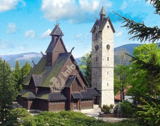 Kościół Wang w miejscowości Karpacz