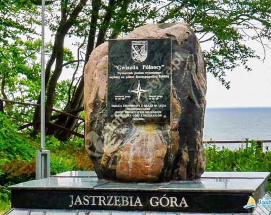 Jastrzębia Góra  w miejscowości Jastrzębia Góra