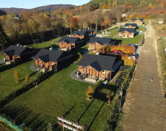 Malowane Chaty  w miejscowości Wysowa - Zdrój