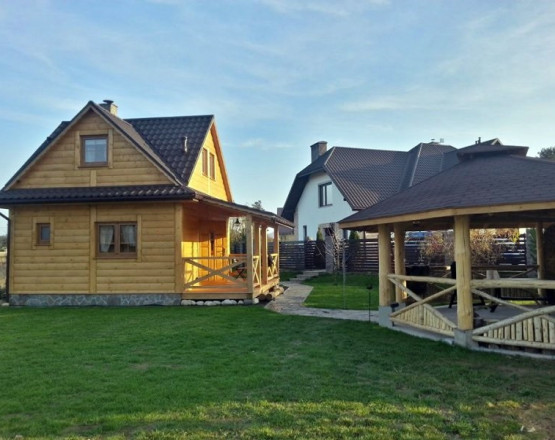 Domki na klinie w miejscowości Łopuszna