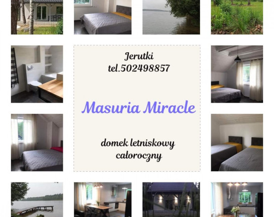 Masuria Miracle dom na Mazurach w miejscowości Jerutki