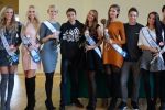 Finalistki Miss Polski 2015 w krynickim gimnazjum