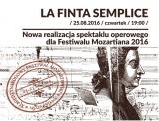 "La finta semplice" na festiwalu MOZARTIANA!