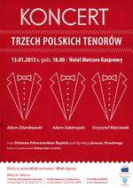 Koncert Trzech Polskich Tenorów w Zakopanem