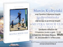 Premiera nowego wydania książki "Muzyka moich ulic. Lizbona" Marcina Kydryńskiego