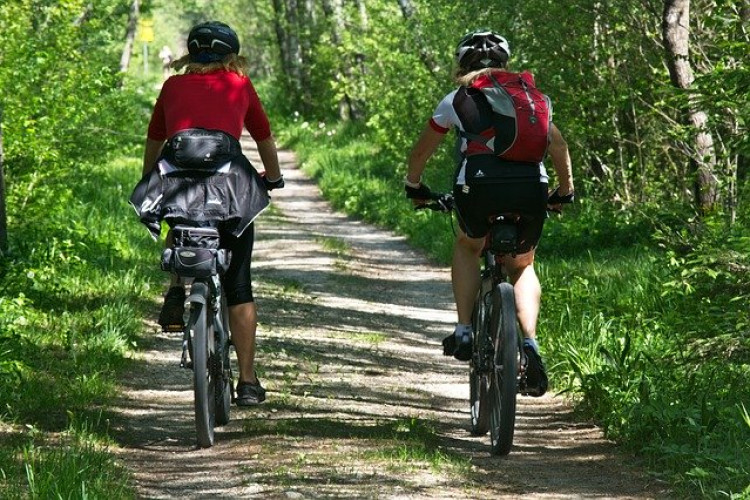 Zalew Wiślany rowerowe Królestwo Green Velo w miejscowości Elbląg