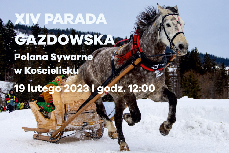 19.02.2023 r. - Parada Gazdowska w Kościelisku w miejscowości Kościelisko