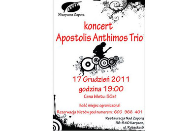 Koncert Apostolis Anthimos TRIO w miejscowości 