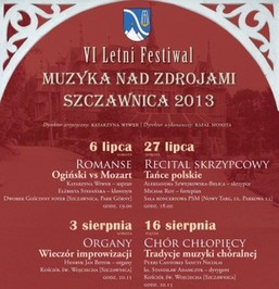 VI Festiwal Muzyka nad Zdrojami w miejscowości 