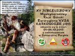 XV Jubileuszowy Międzynarodowy Rajd Górski Euroregionu "NYSA" w miejscowości 