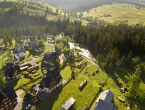 Gościniec nad Suchą Wodą  w miejscowości Małe Ciche