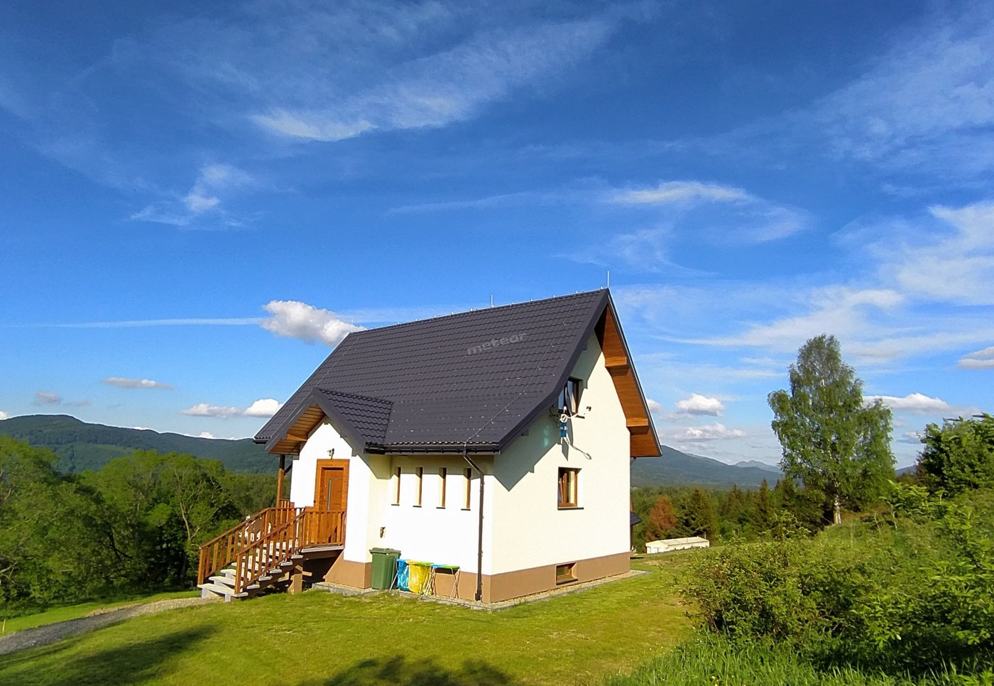 Domek pod Koroną Bieszczad  w miejscowości Strzebowiska