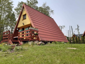 Domek letniskowy nad jeziorem Narie  w miejscowości Bogaczewo