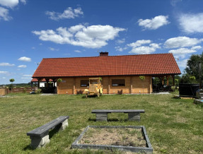 Eko dom bliźniak z bala  w miejscowości Brajniki