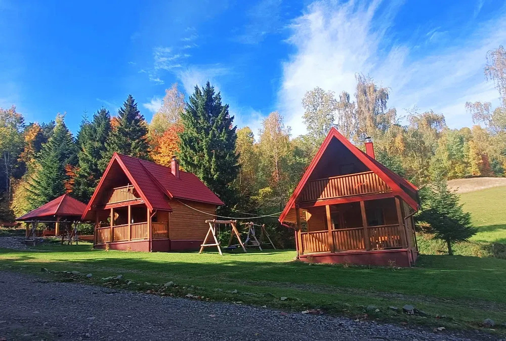 Domki pod Ostrym Wierchem  w miejscowości Wysowa - Zdrój