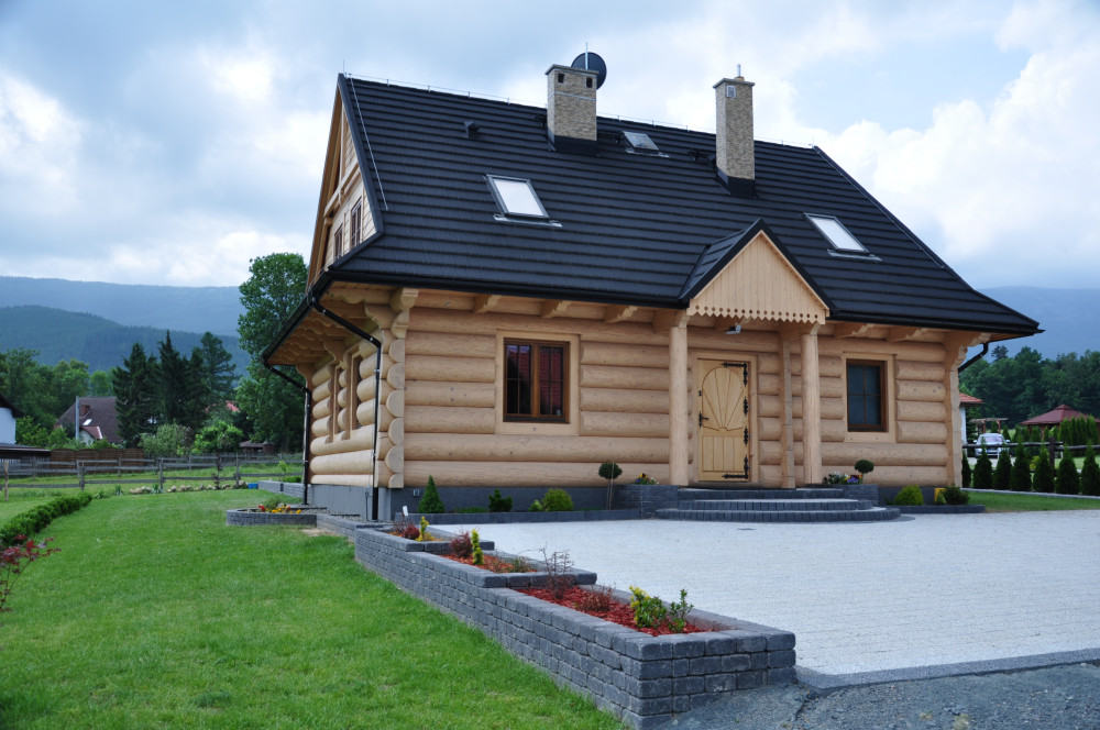 Dom z Bala  w miejscowości Ścięgny