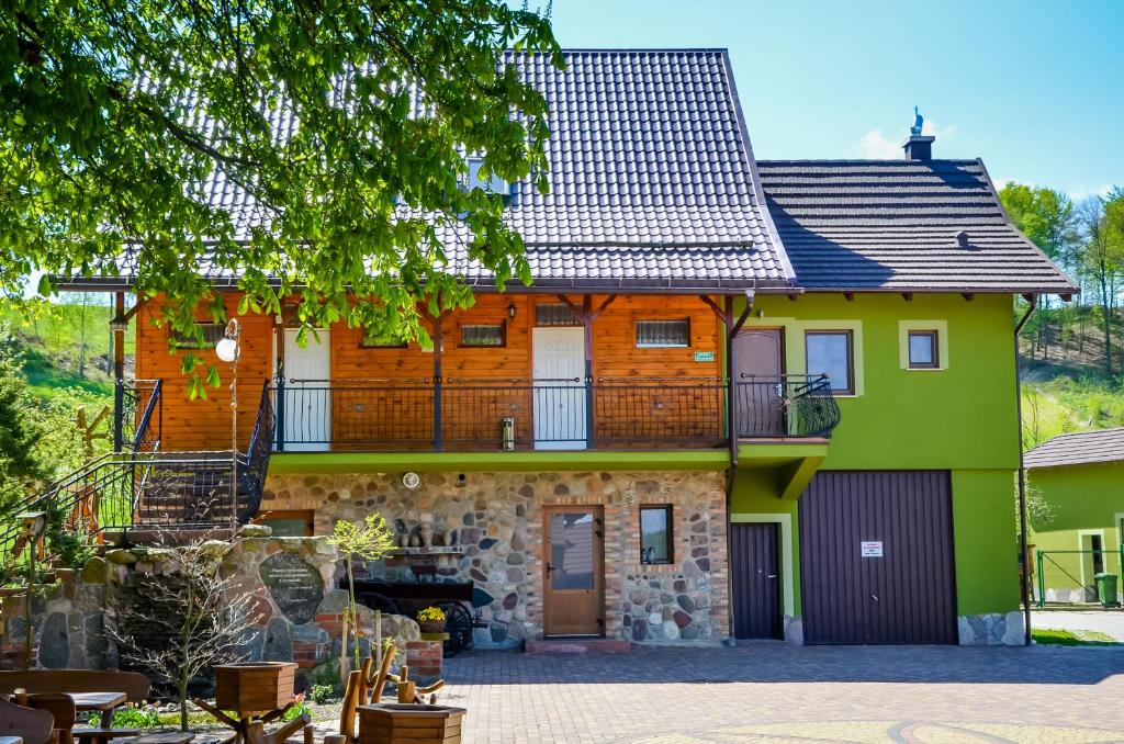 Osada Koszałkowo  w miejscowości Wieżyca