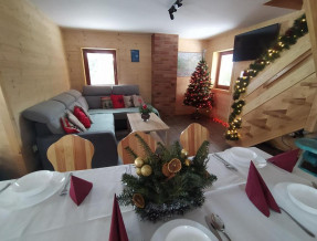 Cyrwony Domek  w miejscowości Poronin