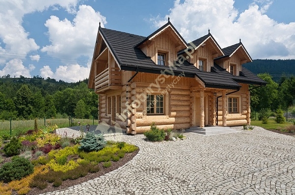 Gorczański Domek luksusowy góralski dom z bali w miejscowości Poręba Wielka