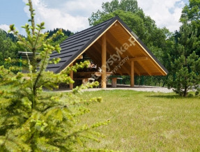 Gorczański Domek luksusowy góralski dom z bali w miejscowości Poręba Wielka