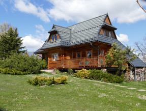 Dom Drewniany z widokiem na Tatry w miejscowości Czerwienne