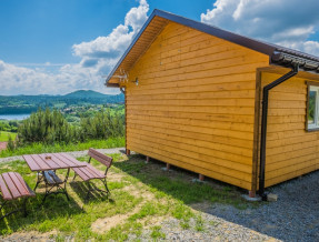 Bieszczady Jezioro Solińskie - domki, pokoje z łazienkami w miejscowości Wołkowyja