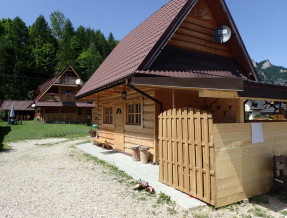 Góralski Domek Pod Pstrągiem w miejscowości Sromowce Niżne