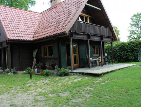 Mazurska Chata Czepiela w miejscowości Dłużec