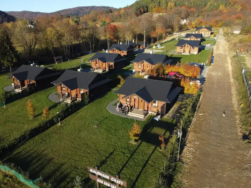 Malowane Chaty  w miejscowości Wysowa - Zdrój