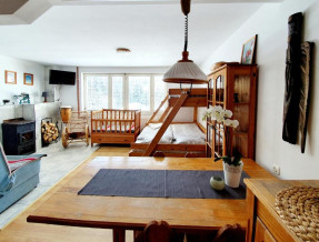 Domki Helmuta na zaciszu  w miejscowości Ustrzyki Dolne