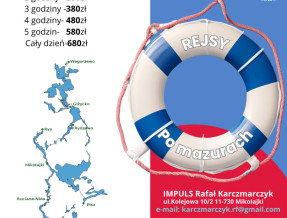 Rejs jachtem żaglowym „Hanna Maria” - Mikołajki  w miejscowości Mikołajki