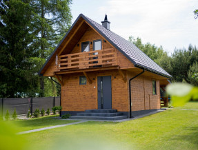Domek pod Szumiącym Lasem w miejscowości Wólka Łosiniecka