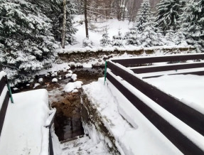 Chata nad Potokiem Czerwień  w miejscowości Przesieka