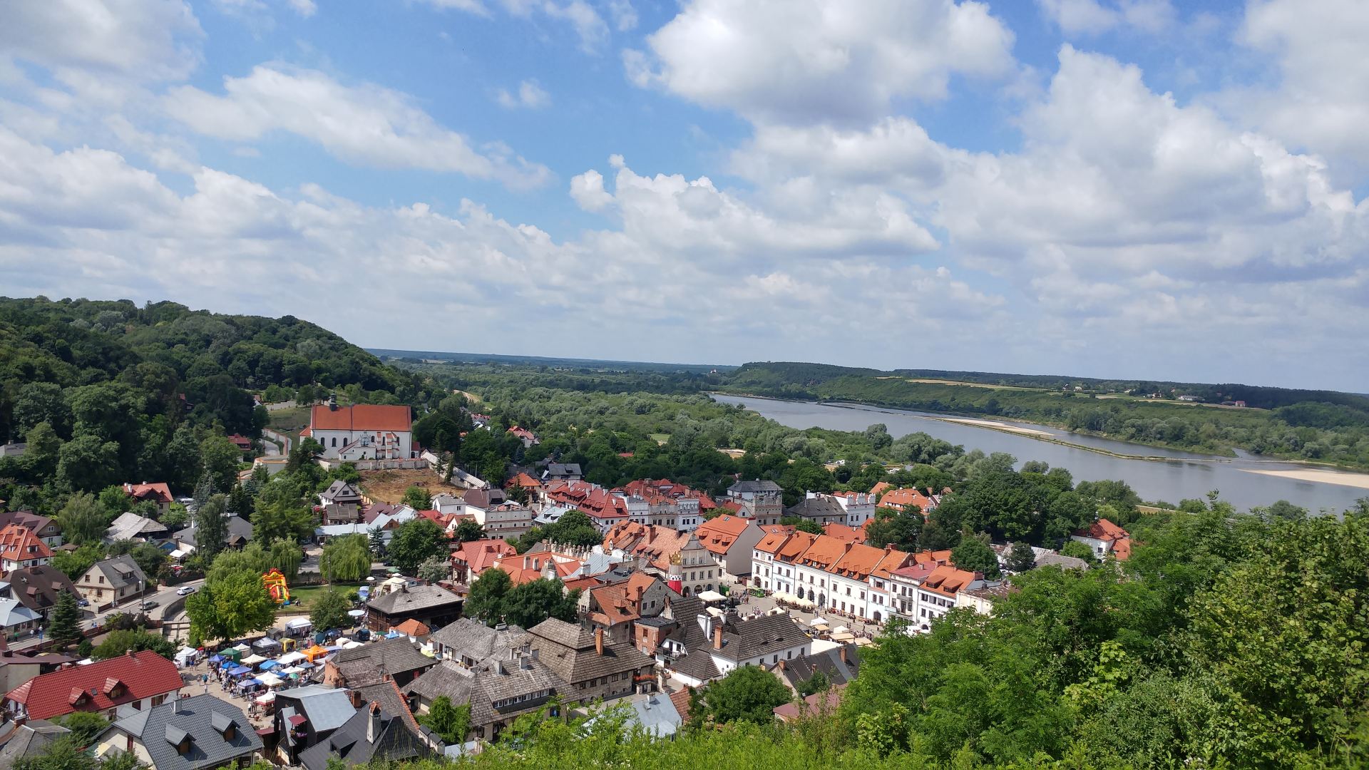 Góra Trzech Krzyży w Kazimierzu Dolnym w miejscowości Kazimierz Dolny