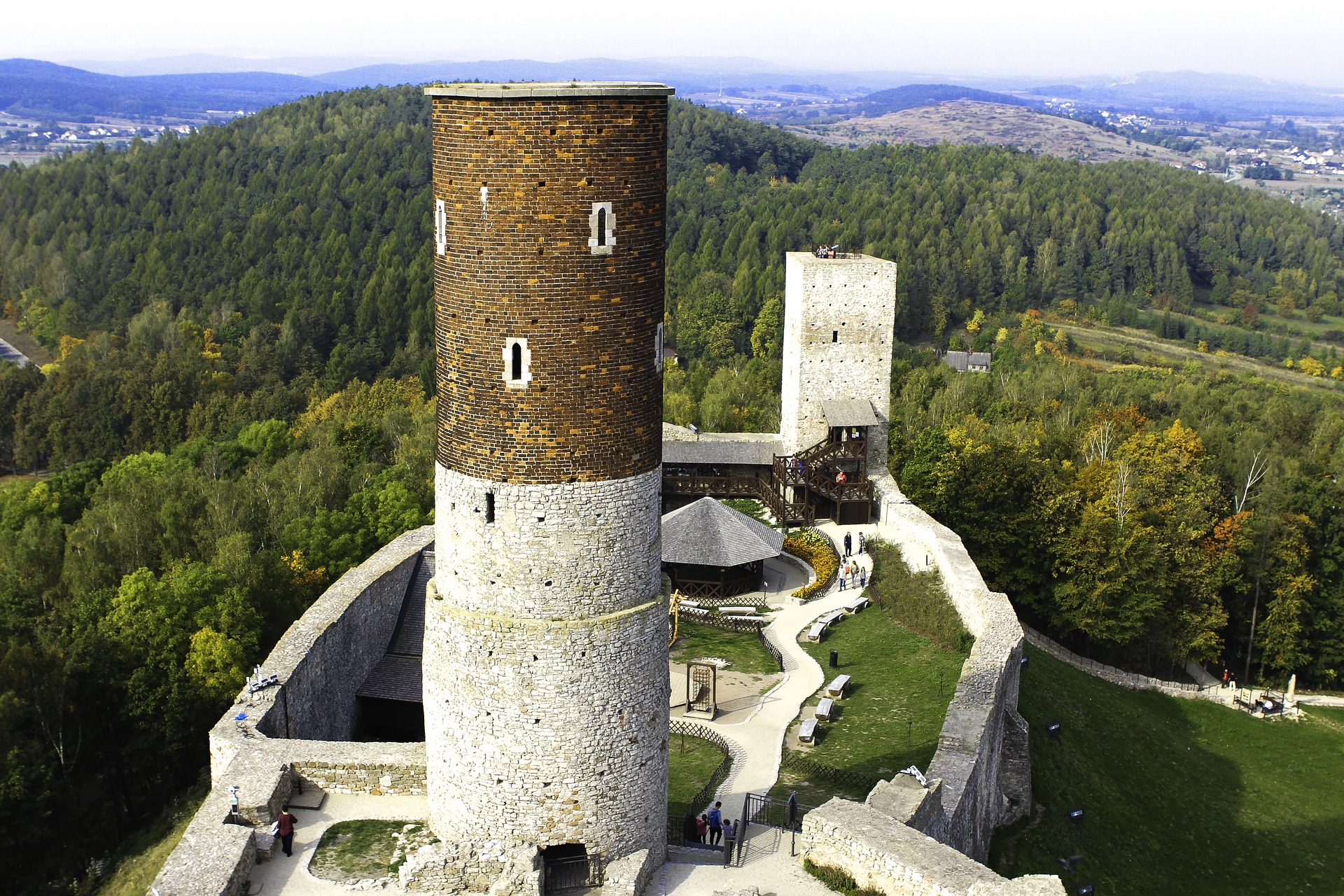 Zamek w Chęcinach w miejscowości Chęciny