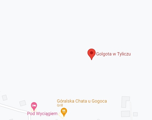 Golgota w Tyliczu w miejscowości Tylicz